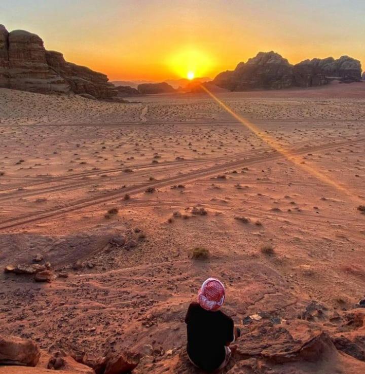 مبيت وإفطار وادي رم Moon City Camp المظهر الخارجي الصورة