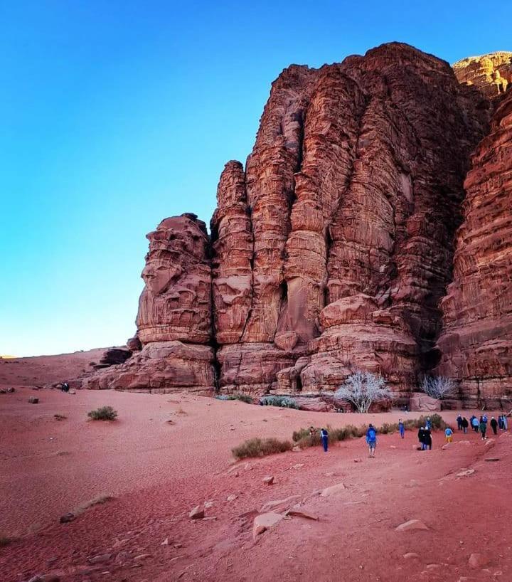 مبيت وإفطار وادي رم Moon City Camp المظهر الخارجي الصورة