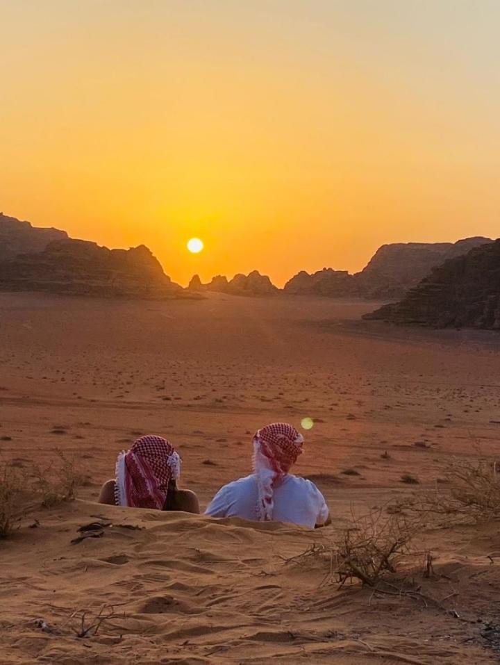 مبيت وإفطار وادي رم Moon City Camp المظهر الخارجي الصورة